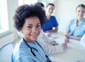 Four Medical Consultant Conducting a Meeting