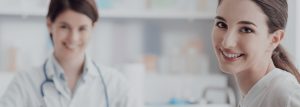 Two Medical Consultant Smiling